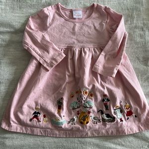 12 days of Christmas matching dresses EUC Hanna Andersson